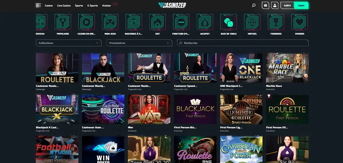 Casinozer Casino Germany Sportsbook – Ein umfassender Review für deutsche Spieler